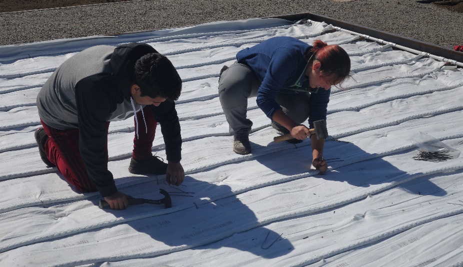 Students Installing Eco-Mat